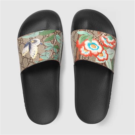 womens gucci slider|female Gucci slides.